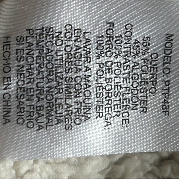 Ci Sono Plaid Collection Sherpa-Lined Hooded Flannel Jacket Women’s Size Small - Picture 8 of 9